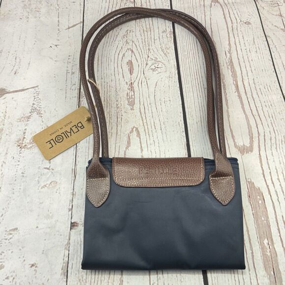 Bekilole Women's Spacious & Stylish Waterproof Shoulder Tote Bag in Classic Navy - Picture 5 of 11